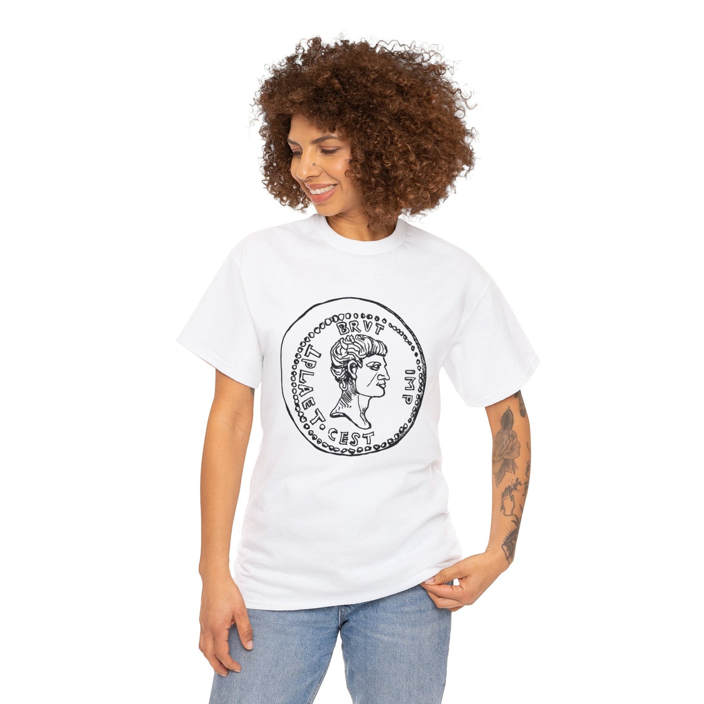 BRVT - THE ROMAN EMPIRE -Unisex Heavy Cotton Tee