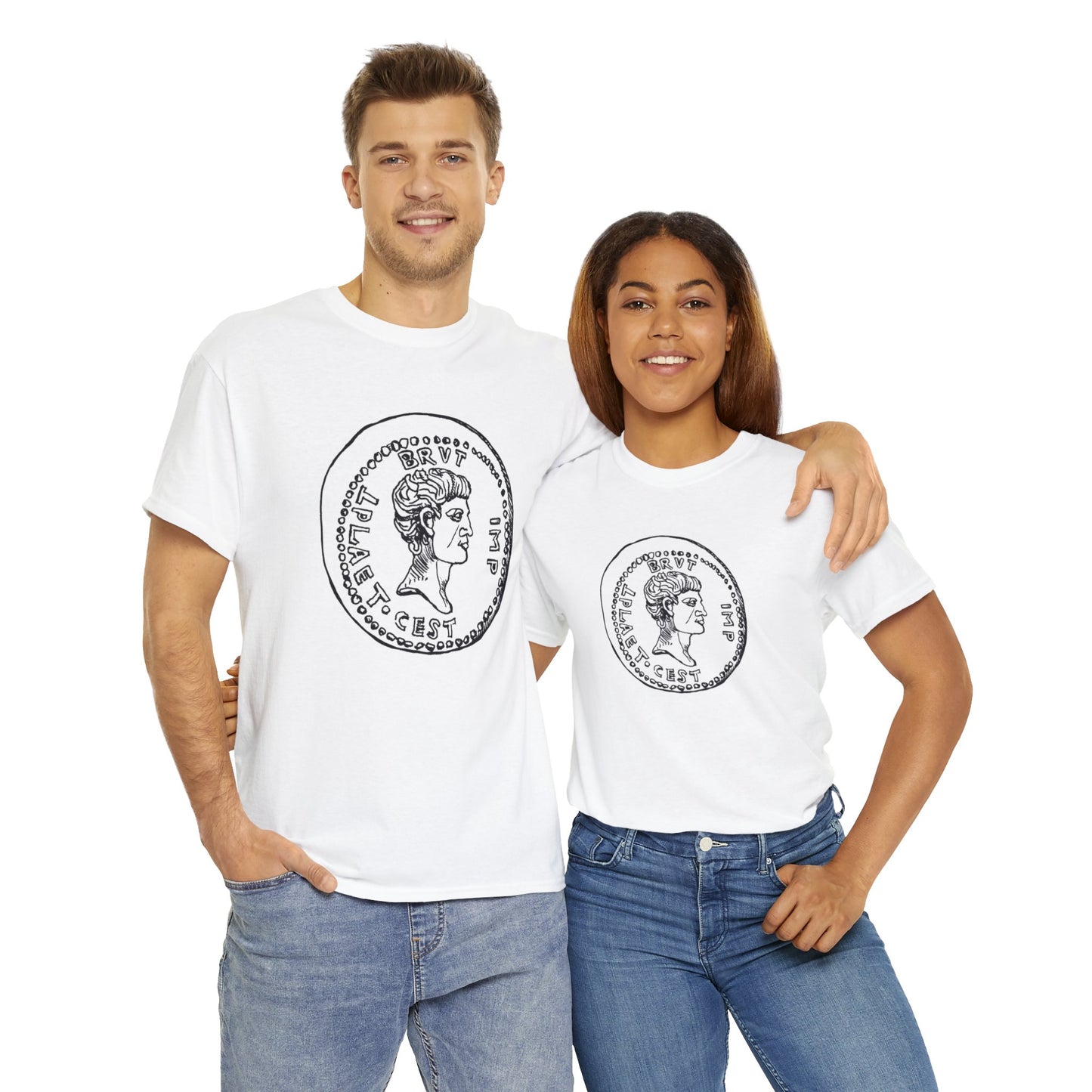 BRVT - THE ROMAN EMPIRE -Unisex Heavy Cotton Tee